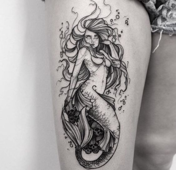 Tatouage Jambe Femme (13)