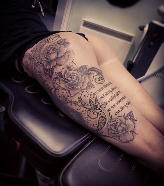 Tatouage Jambe Femme (15)