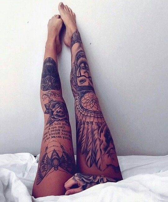 Tatouage Jambe Femme (4)
