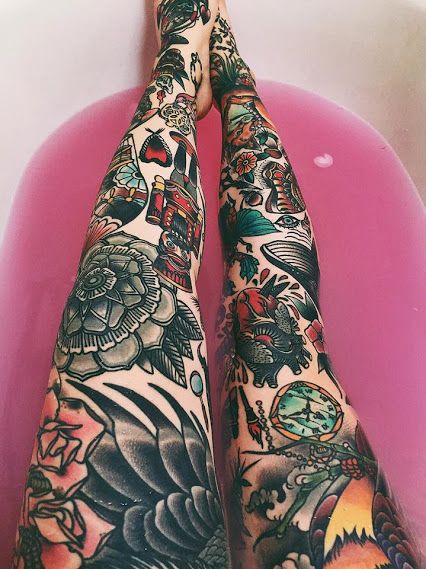 Tatouage Jambe Femme (6)