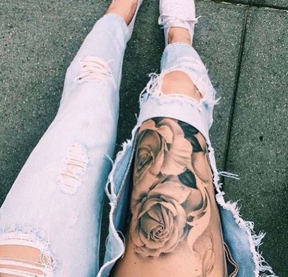 Tatouage Jambe Femme (9)