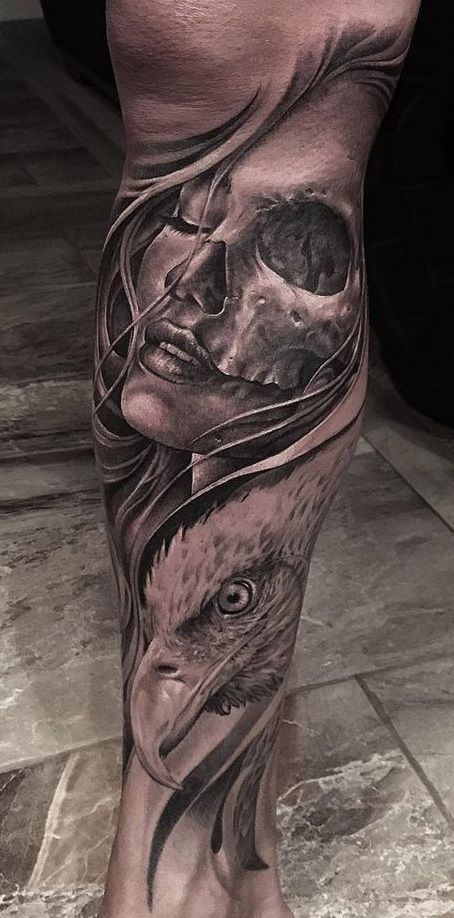 Tatouage Jambe Homme (10)