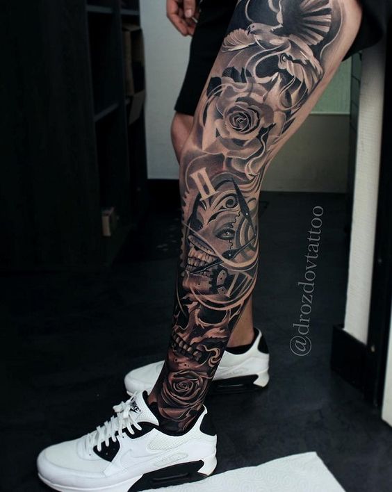 Tatouage Jambe Homme (11)