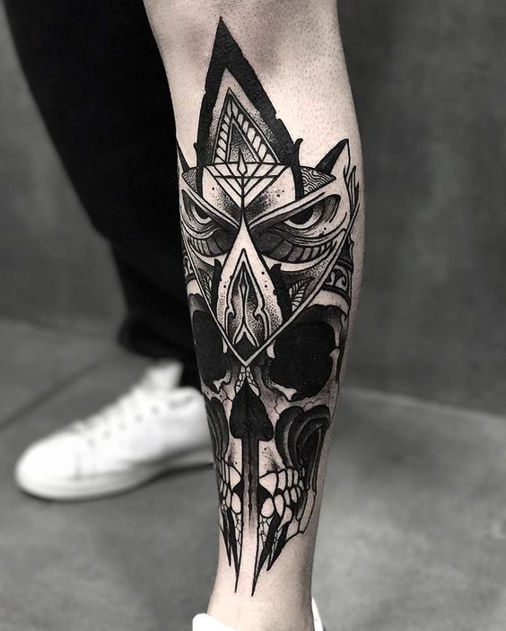 Tatouage Jambe Homme (4)