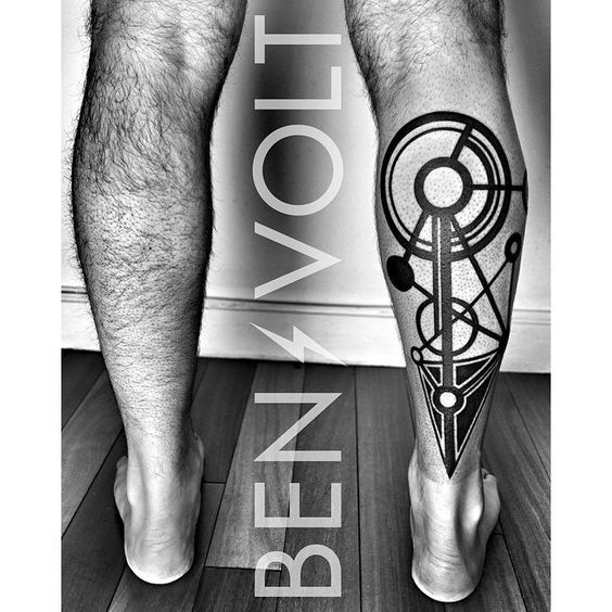 Tatouage Jambe Homme (9)