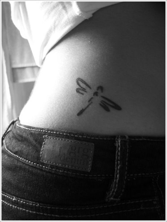 Tatouage Libellule Petit (3)