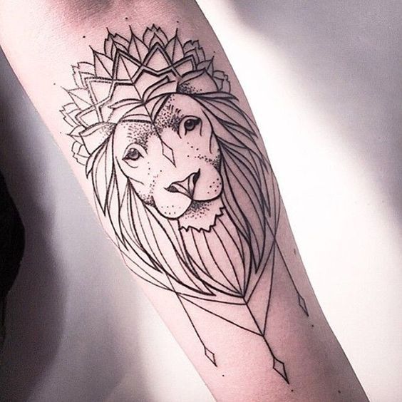 Tatouage Lion Bras (4)