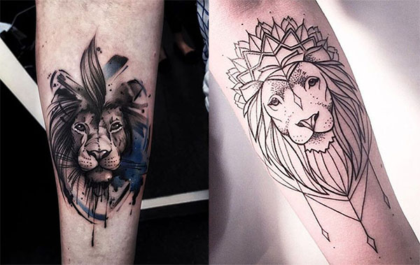 Tatouage Lion Bras (8)