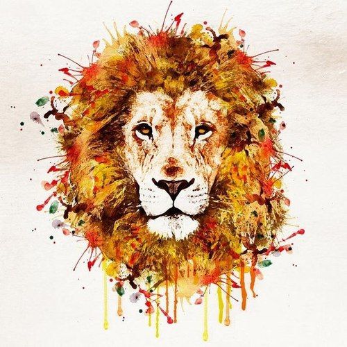 Tatouage Lion Design (5)