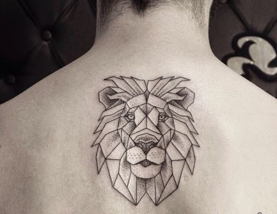 Tatouage Lion Dos (5)