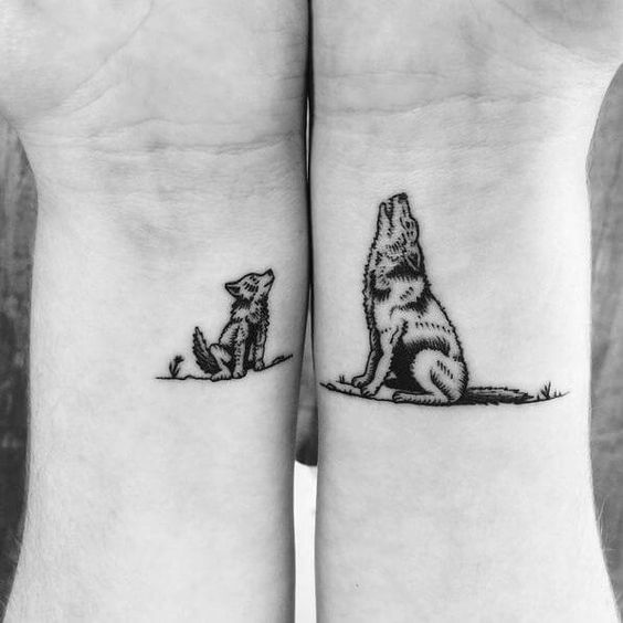 Tatouage Loup Bras (1)