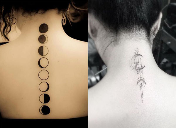 Tatouage Lune Femme (1)