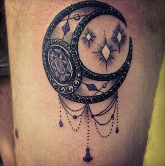 Tatouage Lune Femme (8)