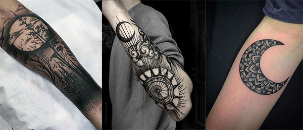 Tatouage Lune Homme (5)