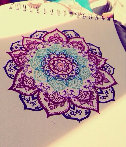 Tatouage Mandala Couleurs (2)