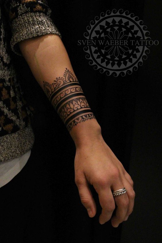 Tatouage Maori Avant Bras (2)