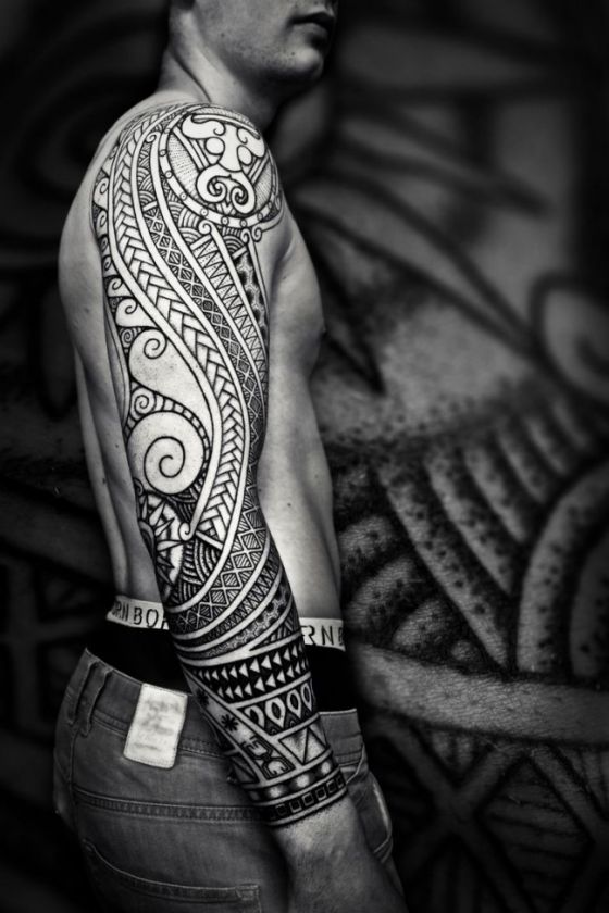 Tatouage Maori Bras (1)