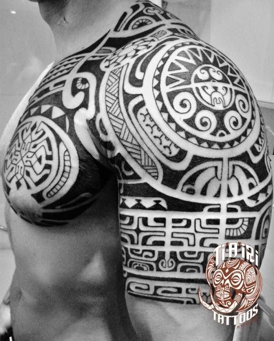 Tatouage Maori Epaule (2)