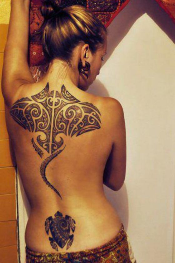 Tatouage Maori Femme (5)