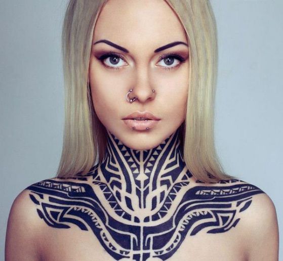 Tatouage Maori Femme (9)