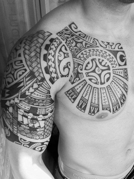 Tatouage Maorie Homme (1)