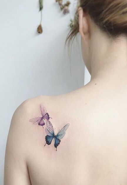 Tatouage Papillon Dos (4)