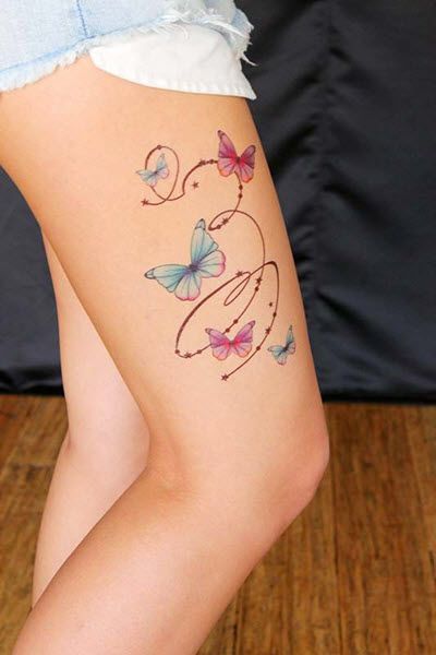 Tatouage Papillon Pied (3)