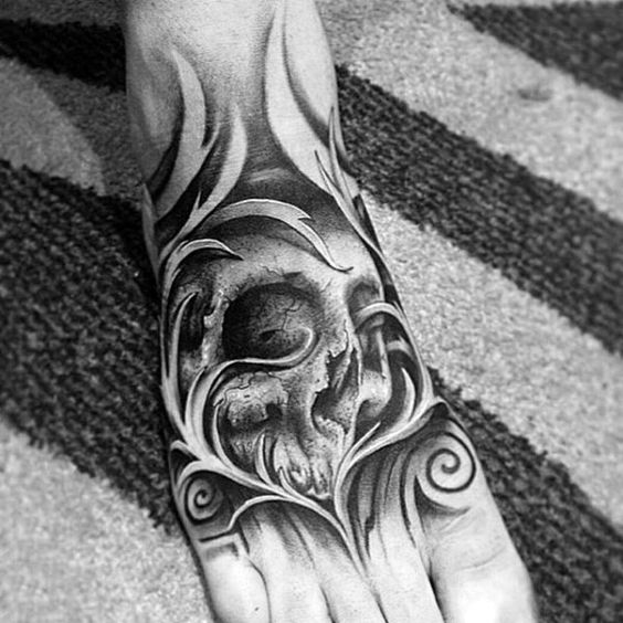 Tatouage Pied Homme (4)