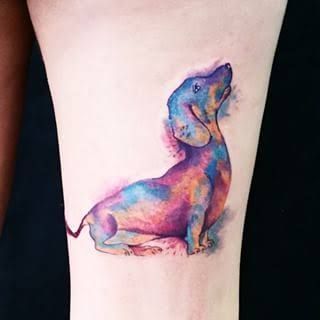 Tatouage Souvenir Chien (2)