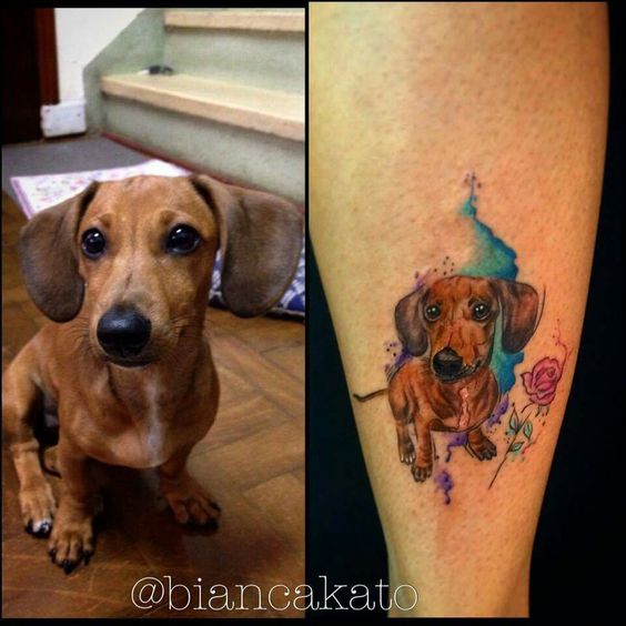 Tatouage Souvenir Chien (3)