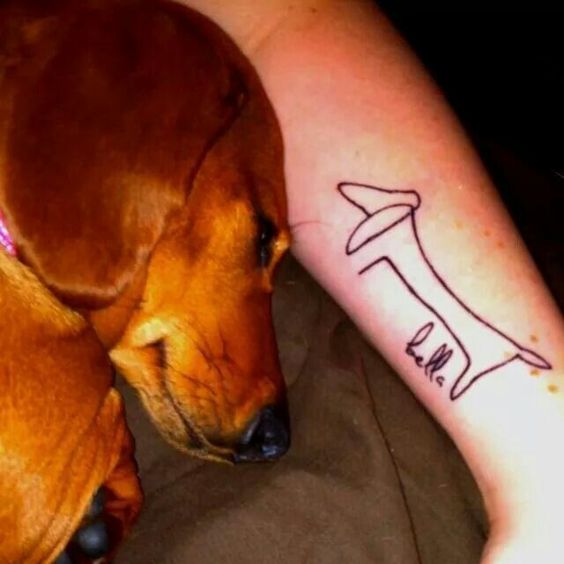 Tatouage Souvenir Chien (7)