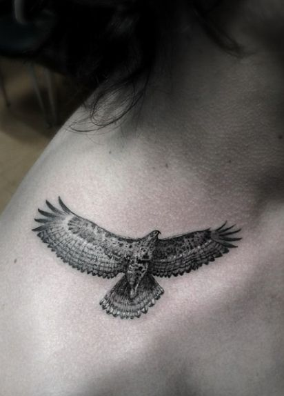 Tatouages Aigle Femme (8)