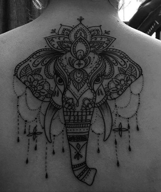 Tatouages Elephant Femme (11)