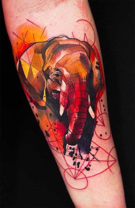 Tatouages Elephant Homme (11)