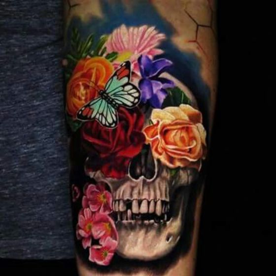 Tatouages Fleurs Homme (3)