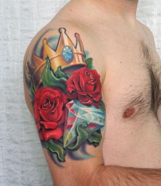 Tatouages Fleurs Homme (6)