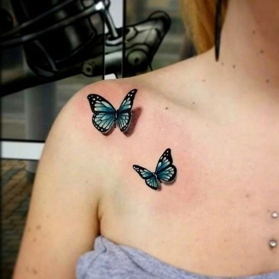 Tatouages Papillons 3d (4)