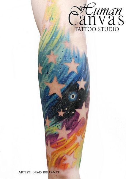 Tatouages Stars Bras (5)