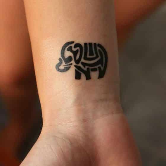 elefante tatuaje