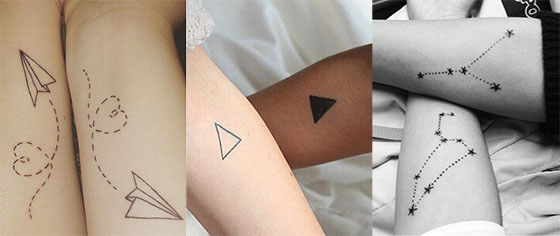 Diseños De Tatuajes En El Brazo Para Parejas De Enamorados