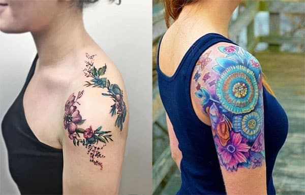 tatuajes para mujeres en el hombro