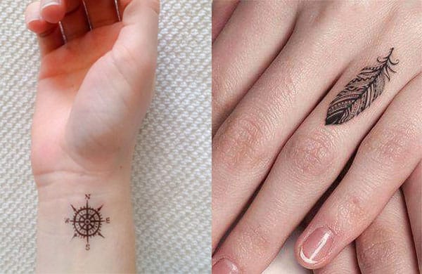 tatuajes pequeños para mujer en los dedos mujer2