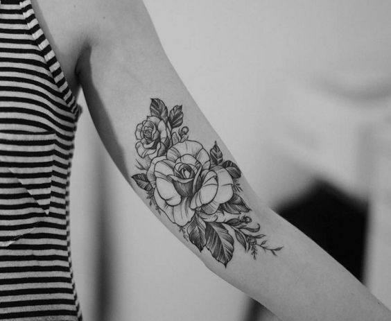 Rosas En Brazo Interno