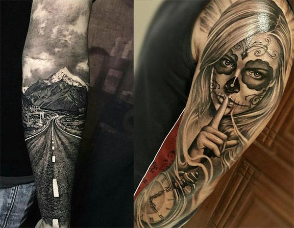 tatuaje realista en el brazo2