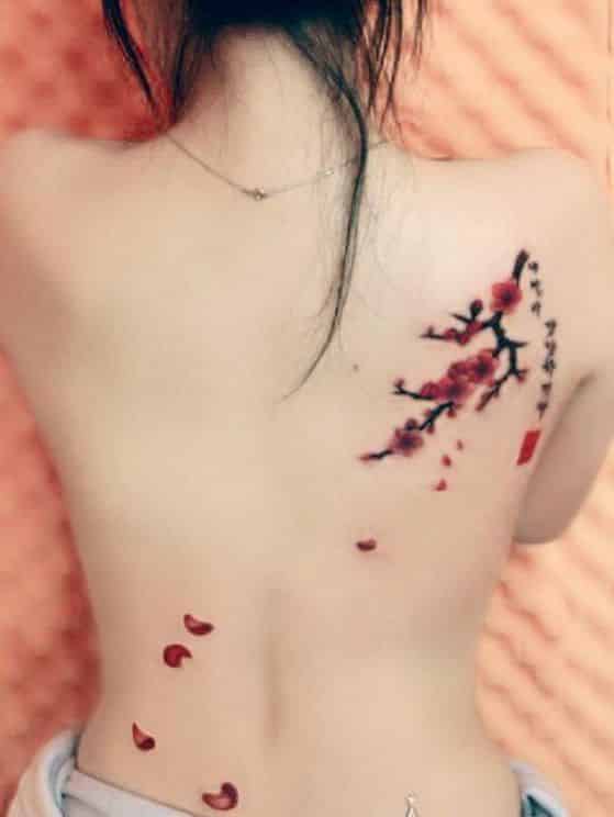 tatuajes a color para las chicas