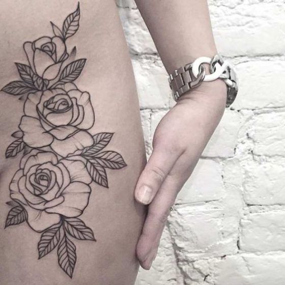 Tatuajes de Rosas Diseños Con sus Diferentes Significados