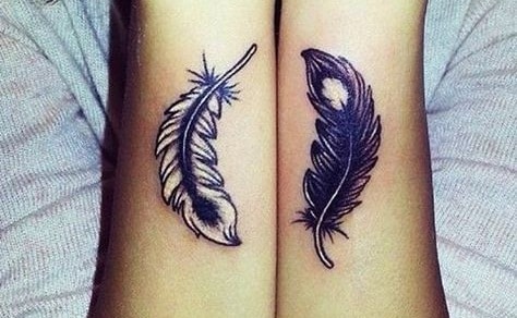 plumas para parejas