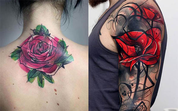 tatuajes de rosas