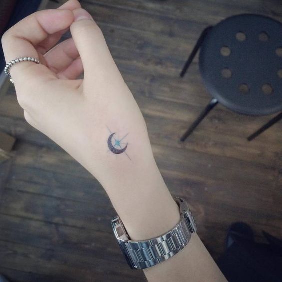 Tatuajes De Luna Y Estrellas (1)