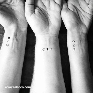 Tatuajes De Luna Y Estrellas (5)